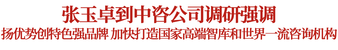 張玉卓到中國國際工程咨詢有限公司調(diào)研